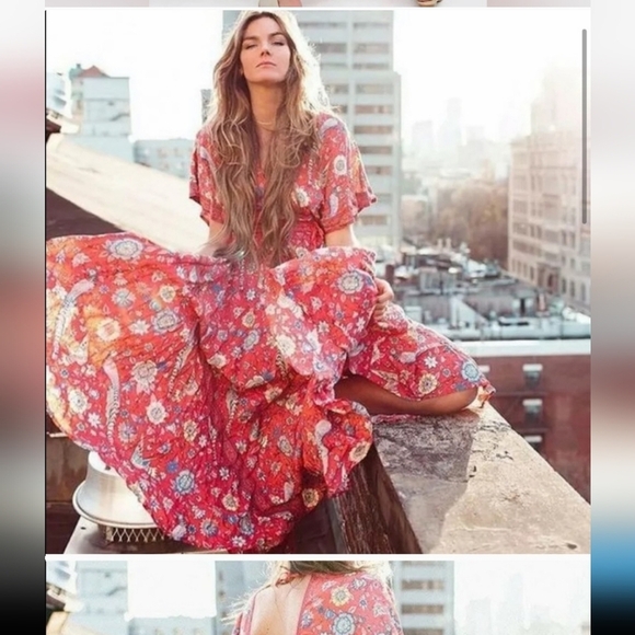 Spell Other - Spell & The Gypsy CollectiveRose Lovebird Half Moon Gown